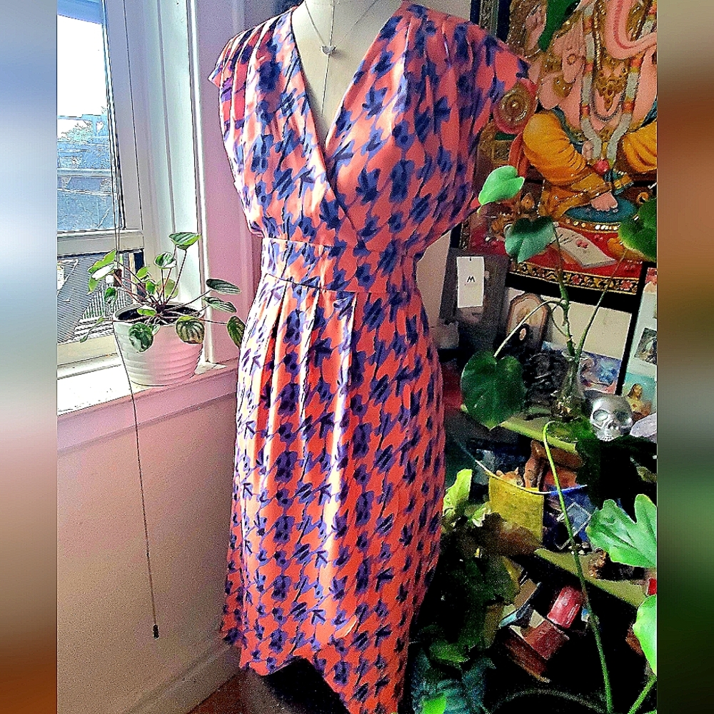 NWT Madison faux wrap dress